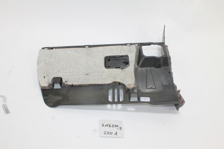Verkleidung Fußraum Beifahrerseite schwarz rechts
