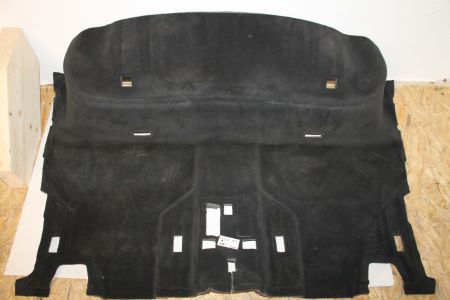 Teppich Bodenverkleidung hinten anthrazit schwarz
