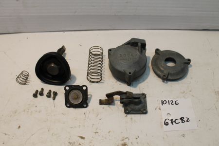 Solex Vergaser Deckel Teile