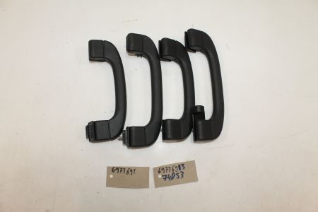 Innenraum Dach Griff Griff Hand Griff Set 4 Schwarz Angstgriffe