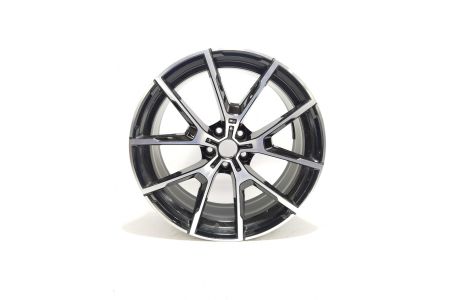 Felge Alufelge Leichtmetall Y Speiche 728M jet black uni 20"