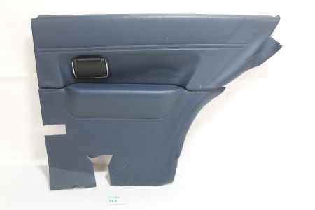 Türverkleidung hinten rechts blau Leder