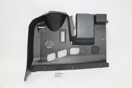 Verkleidung Fusshebelwerk schwarz links