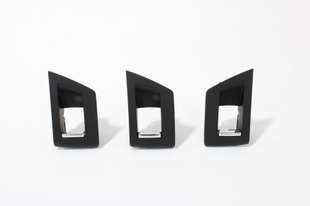 Blende Fensterheber links + rechts SATZ schwarz Rahmen ZUBEHÖR