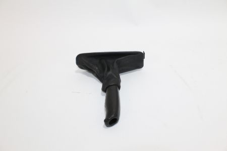 Handbremshebelabdeckung Griff Leder schwarz