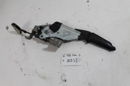 Handbremshebel Leder schwarz