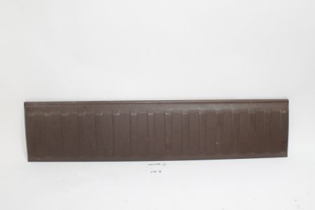 Blende Ladekante Ladekantenabdeckung hinten tabak