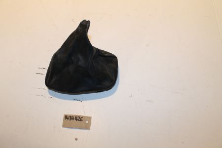 Schalthebelabdeckung Kunstleder schwarz