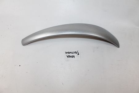 Innentürgriffabdeckung Kodiak Silber vorne links hinten geriffelt