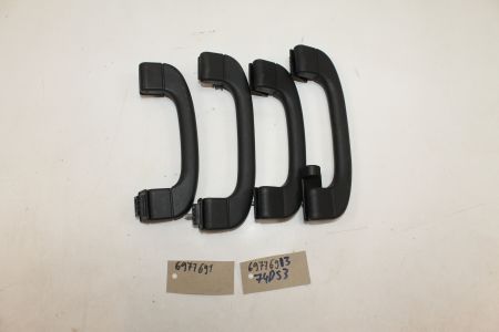 Innenraum Dach Griff Griff Hand Griff Set 4 Schwarz Angstgriffe