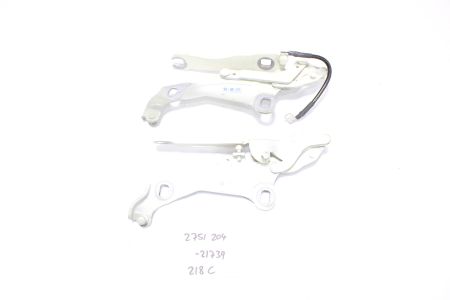 Scharnier Motorhaubenscharnier Frontklappe links + rechts SATZ pepper white