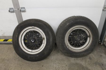 Zwei Alufelgen Felgen BBS 185/70 R13  6J x 13 ET13 KBA 40179