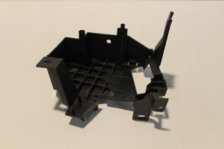Grundträger Abdeckung Gurt links hinten
