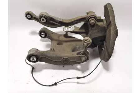 Achsschenkel Radträger hinten links komplett + Querlenker