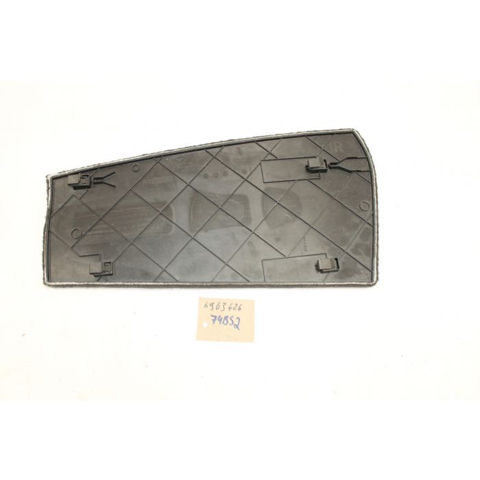 Verkleidung Blende Mittelkonsole hinten rechts Schwarz 