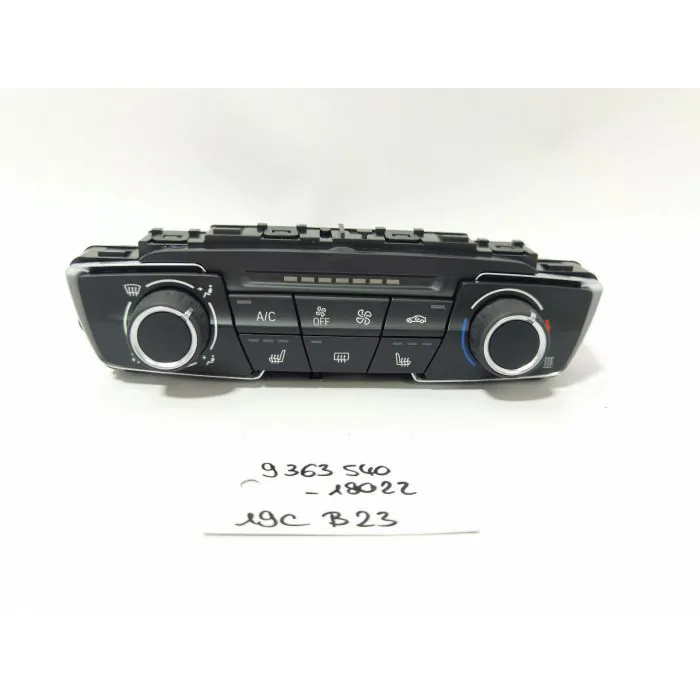 Bedienteil Klimaanlage Klimabedienteil Sitzheizung