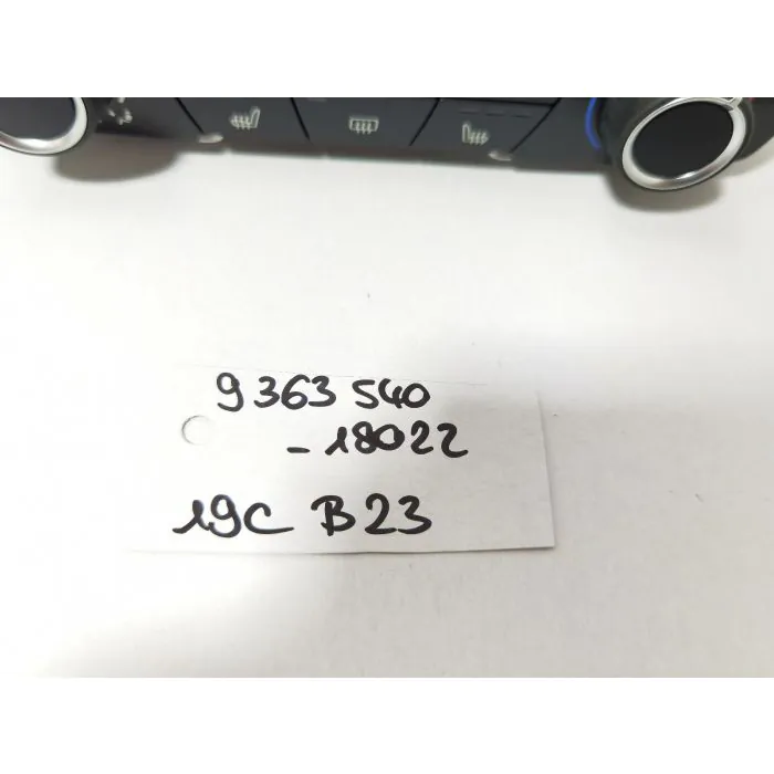 Bedienteil Klimaanlage Klimabedienteil Sitzheizung Bedienteil Klimaanlage Klimabedienteil Sitzheizung