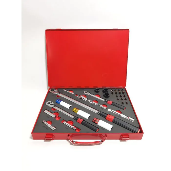 Drehmomentschlüssel Satz 1/2" 3/8" 1/4" Chrom-Vanadium